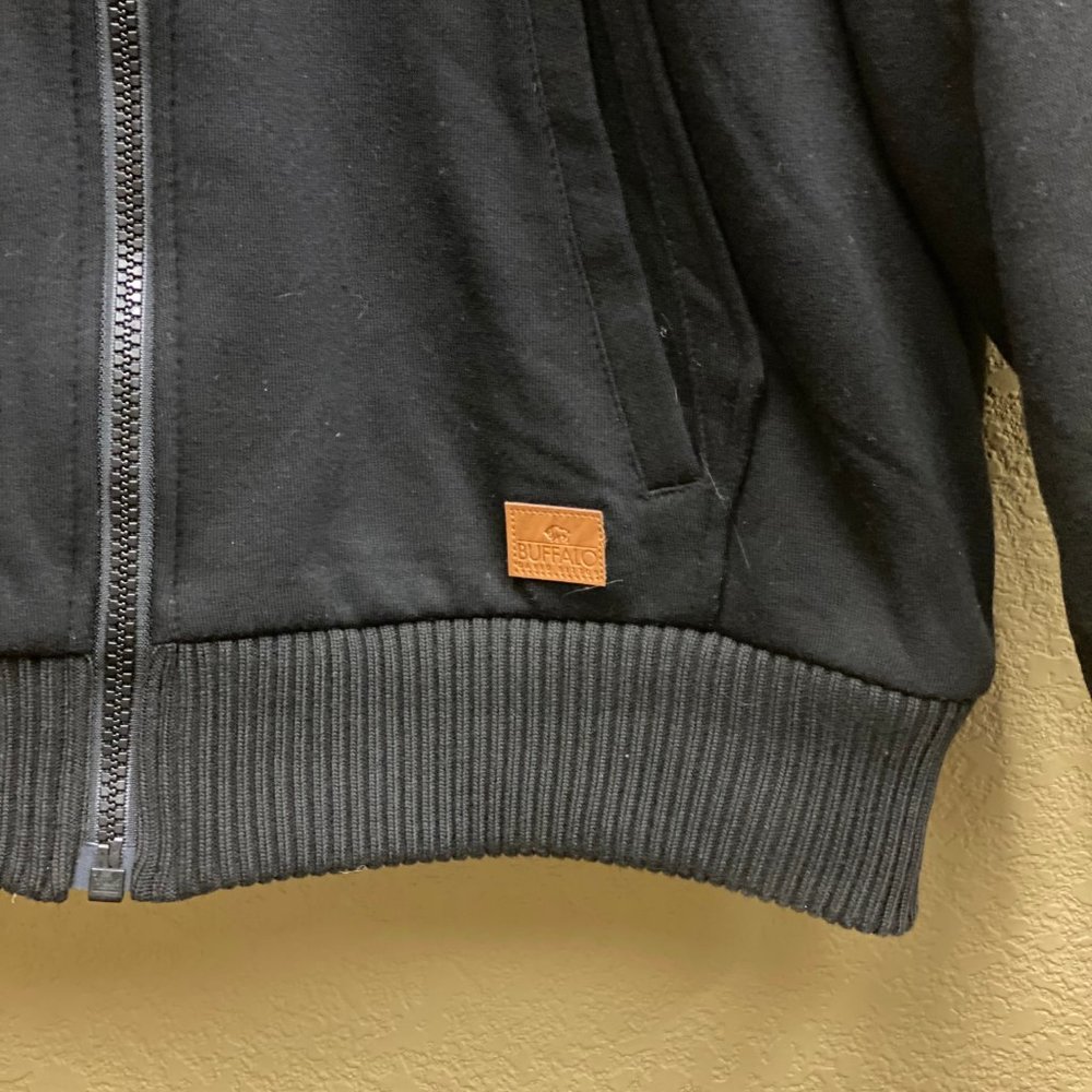 Heavy, Winter, Black, Hoodie Jacket - Picture 5 of 6